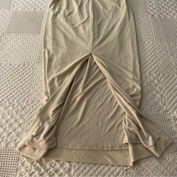 Zara Conch Shell Cut Out Dress - Sand - Picture 10 of 10